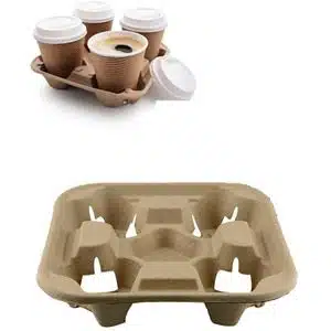 מגש מחזיק כוסות, לנשיאת משקאות – תמונה 3